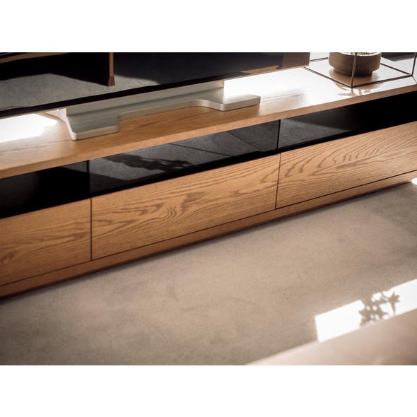 冨士ファニチア テレビボード オーク材 180cm 国産ブランド テレビボード FUJI FURNITURE 冨士ファニチア 冨士