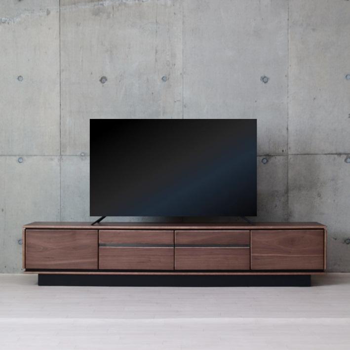 人気カラーの シック 天然木 木製 テレビ台 テレビボード Design With Life モダン 4k 65インチ 60インチ 55インチ 50インチ 65v 60v 55v 50v 65型 60型 55型 50型 モダン レトロ ガラス 引出し 収納付き ウォールナット 0cm W0 幅0
