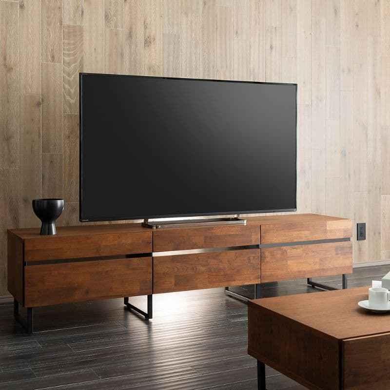 Life with Design テレビボード ローボード 180 ブラック 黒 Life with Design テレビボード ローボード 180 ブラック 黒