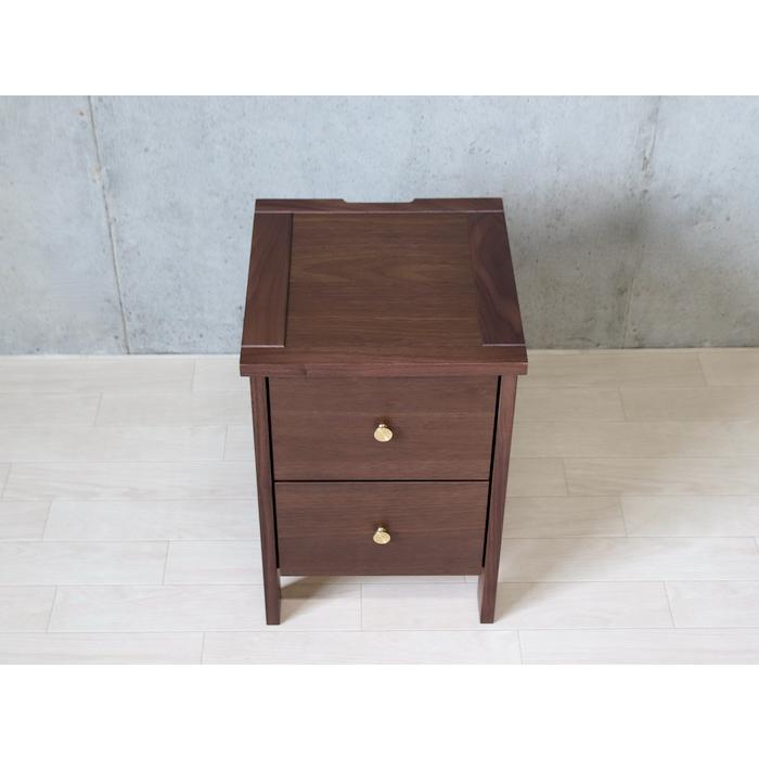 大川家具 35ナイトチェスト 幅35 高さ50 ナイトテーブル 北欧