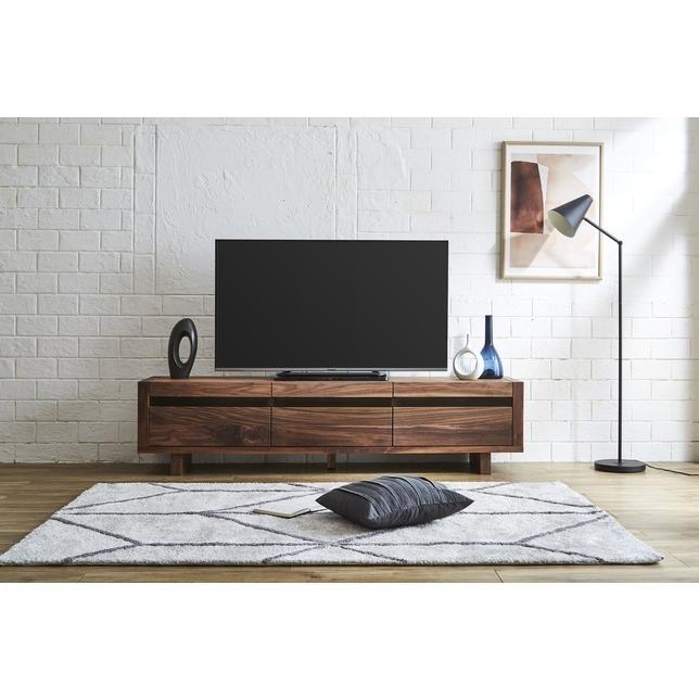 大川家具 幅180 無垢材 テレビ台 ローボード ウォールナット オーク