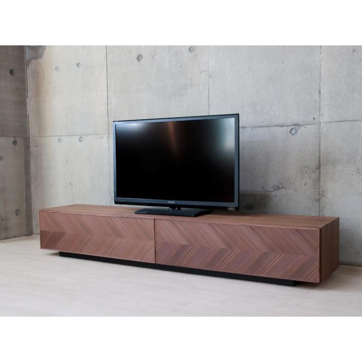 大川家具 テレビボード 幅200 奥行40 高さ33 テレビ台 ローボード