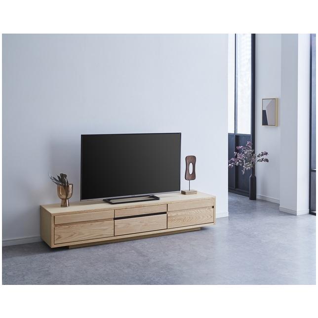 大川家具 テレビボード 幅200 無垢材 テレビ台 ローボード