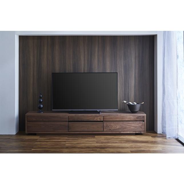 大川家具 テレビボード 幅200 無垢材 テレビ台 ローボード