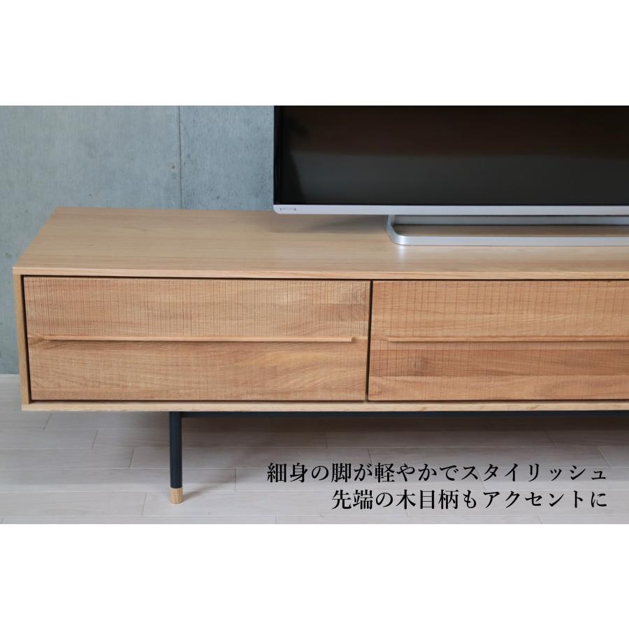 テレビボード 180 オーク テレビ台 無垢材 ローボード 天然木 テレビボード 180 オーク テレビ台 無垢材 ローボード 天然木