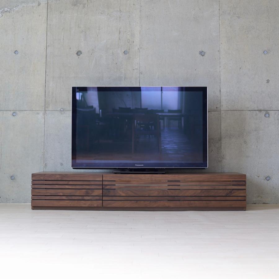 テレビボード 210 ウォールナット 無垢 ナチュラル おしゃれ 北欧 幅