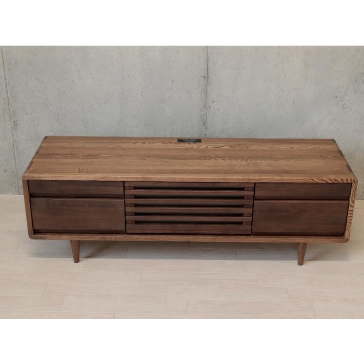 テレビ台 北欧 おしゃれ TV台 テレビボード 木製 無垢 ローボード