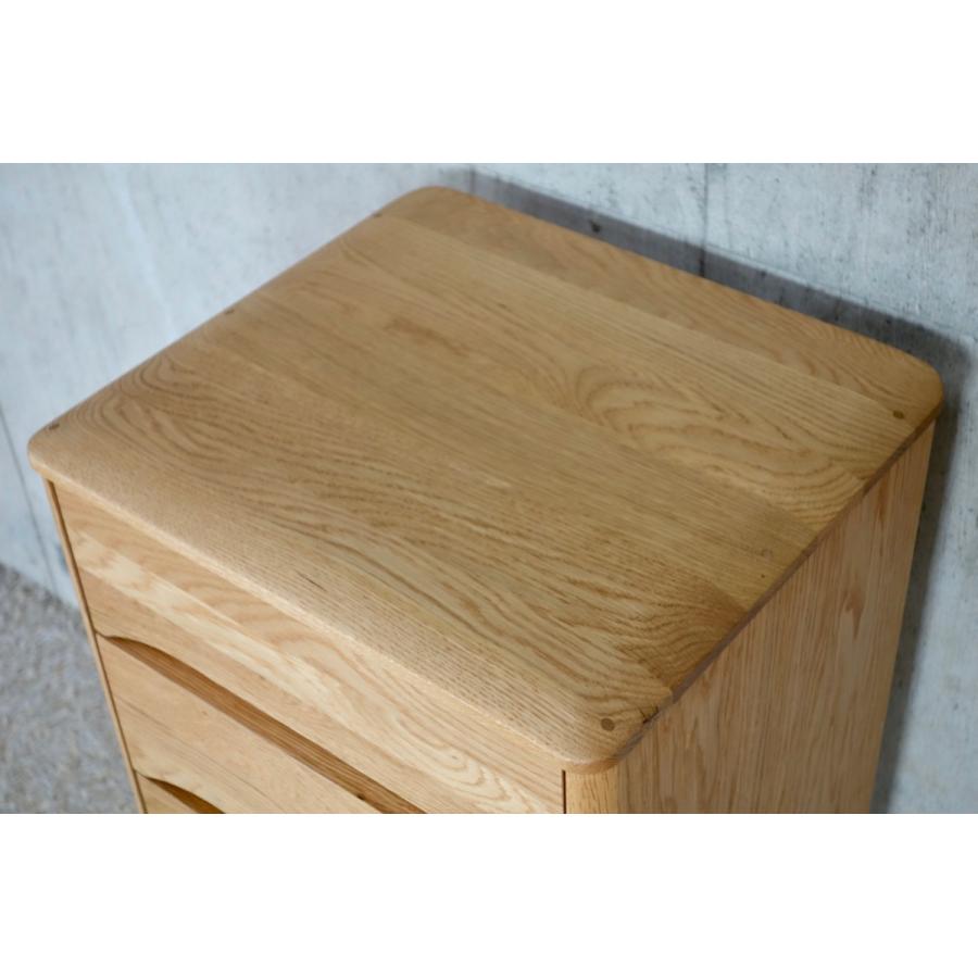 チェスト 北欧 ローチェスト 5段 木製 40cm 箪笥 タンス 天然木 完成品