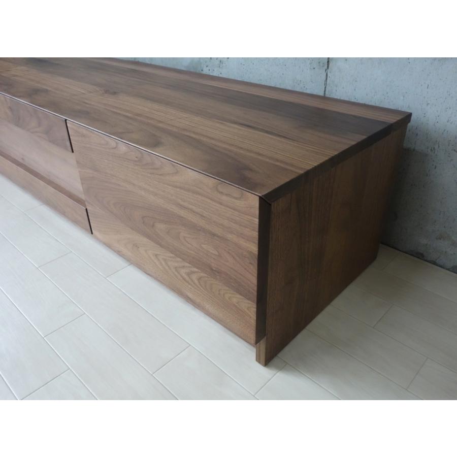 テレビボード 幅180 高さ35 無垢 北欧 テレビ台 TV台 TVボード ロー