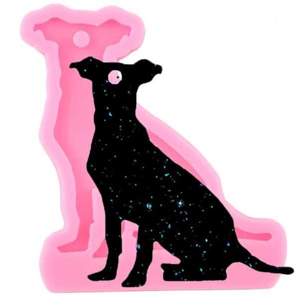 シリコンチャームコーン 12種類の光沢のある犬の形 ペンダント エポキシ樹脂 カップケーキの装飾 チョコレートフォンダン キャンディー型｜interiorshop｜05