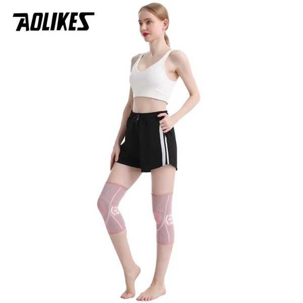 Aolikes-膝装具 関節炎サポート ナイロン フィットネス用 サイクリング用 ランニング保護 1ユニット｜interiorshop｜05