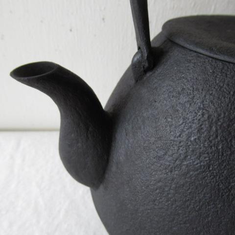 鉄瓶・秋の実 肌 釜定 工房 南部鉄器 / 釜定工房 鉄瓶 : AKI interior