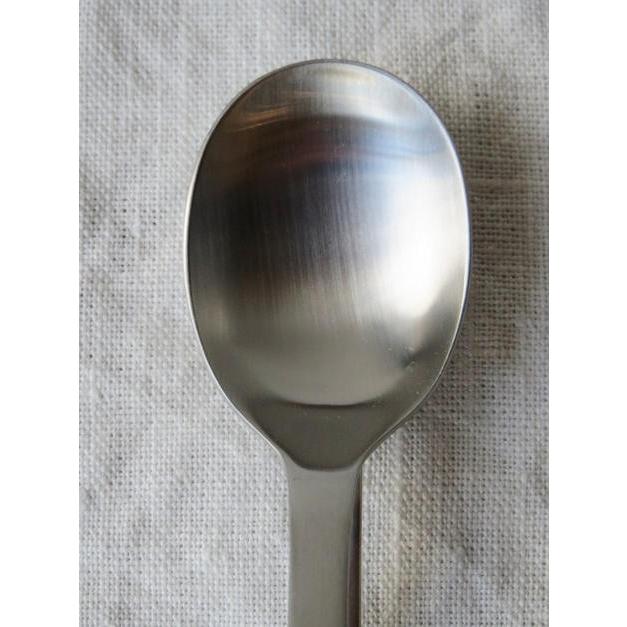 KAY BOJESEN / STAINLESS CUTLERY / BABY SPOONカイ・ボイスン / ステンレス　カトラリー / ベビースプーンNo.554　つやなし カイボイスン/幼児用/スプーン/マッ｜interiorspace｜03