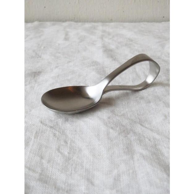 KAY BOJESEN / STAINLESS CUTLERY / BABY SPOONカイ・ボイスン / ステンレス　カトラリー / ベビースプーンNo.554　つやなし カイボイスン/幼児用/スプーン/マッ｜interiorspace｜06