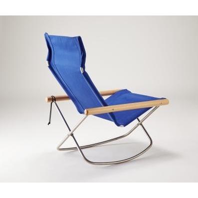 お*ち様 ニーチェア　ロッキングチェア　ブルー 10年以上前に購入しました。 NYCHAIR X ROCKING / ニーチェア エックス ロッキング / 座布