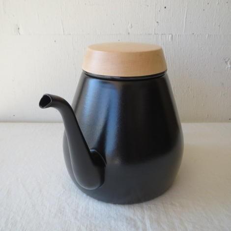 OVJECT / DRIP KETTLE 2.3L / MAT BLACKオブジェクト / ドリップケトル １．８Ｌ / マットブラックO-DK1800-MBKやかん/ポット/ホーローケトル/ほうろう/琺瑯/国の画像