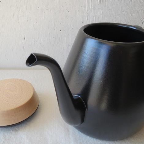 OVJECT / DRIP KETTLE 2.3L / MAT BLACKオブジェクト / ドリップケトル １．８Ｌ / マットブラックO-DK1800-MBKやかん/ポット/ホーローケトル/ほうろう/琺瑯/国の画像
