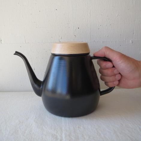 OVJECT / DRIP KETTLE 2.3L / MAT BLACKオブジェクト / ドリップケトル １．８Ｌ / マットブラックO-DK1800-MBKやかん/ポット/ホーローケトル/ほうろう/琺瑯/国の画像