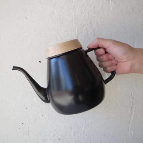 OVJECT / DRIP KETTLE 2.3L / MAT BLACKオブジェクト / ドリップケトル １．８Ｌ / マットブラックO-DK1800-MBKやかん/ポット/ホーローケトル/ほうろう/琺瑯/国の画像