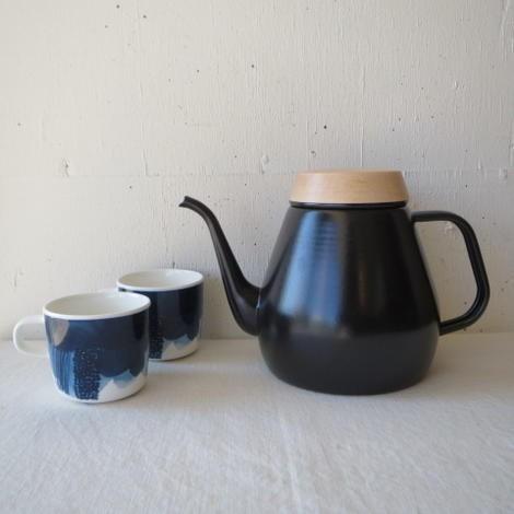 OVJECT / DRIP KETTLE 2.3L / MAT BLACKオブジェクト / ドリップケトル １．８Ｌ / マットブラックO-DK1800-MBKやかん/ポット/ホーローケトル/ほうろう/琺瑯/国の画像