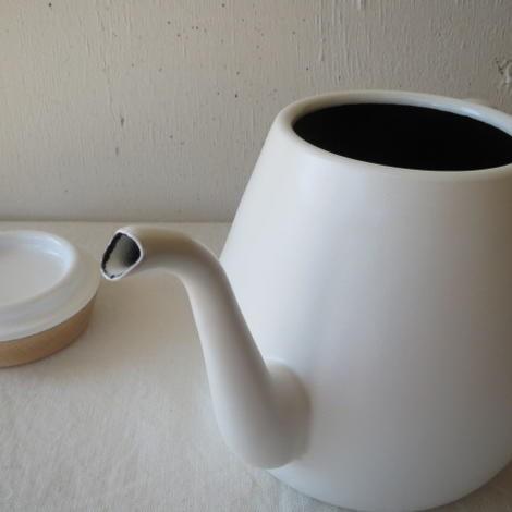 OVJECT / DRIP KETTLE 2.3L / MAT WHITEオブジェクト / ドリップケトル １．８Ｌ / マットホワイトO-DK1800-WHやかん/ポット/ホーローケトル/ほうろう/琺瑯/国の画像