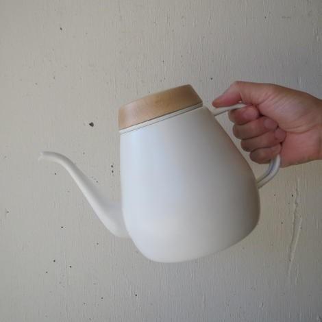 OVJECT / DRIP KETTLE 2.3L / MAT WHITEオブジェクト / ドリップケトル １．８Ｌ / マットホワイトO-DK1800-WHやかん/ポット/ホーローケトル/ほうろう/琺瑯/国の画像