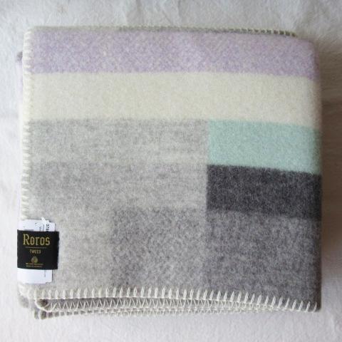ROROS TWEED / ロロス ツイード ブランケットMIKKEL-MINI GRAY