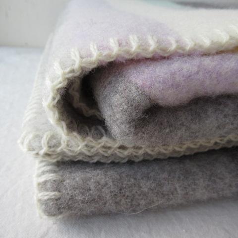 ROROS TWEED ミニブランケットグレー