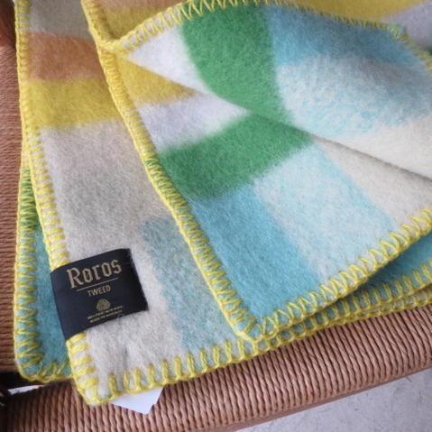 ROROS TWEED / ロロス ツイード ブランケットMIKKEL-BABY PASTEL