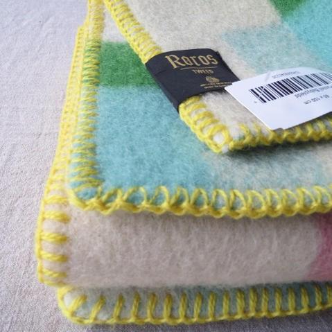 ROROS TWEED / ロロス ツイード ブランケットMIKKEL-BABY PASTEL