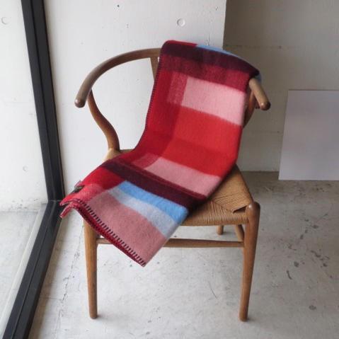 ROROS TWEED / ロロス ツイード ブランケットMIKKEL-BABY RED ミッケル