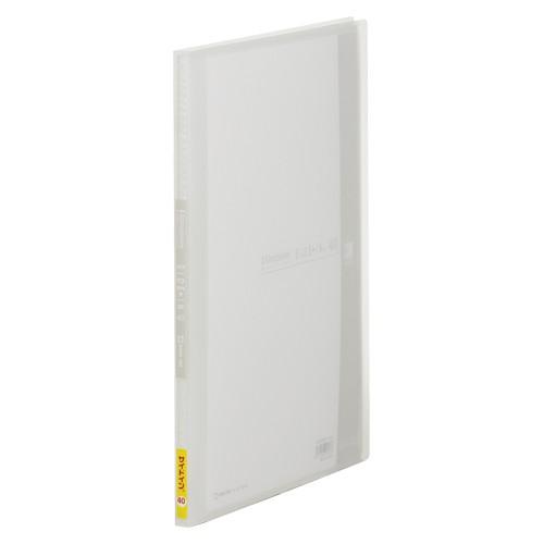 キングジム シンプリーズＣＦサイドイン40Ｐ 透明 187TSPWトウ 1冊 | 