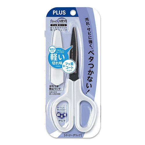 プラス はさみ フィットカットカーブ ホワイト/グレー SC-175SF 34515 |  | 01