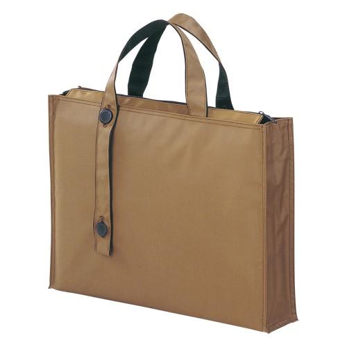 リヒトラブ キャリングバッグ ワイド 茶 A-7651-9 1個 | 