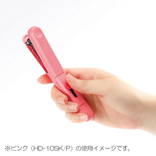 マックス モティック スティック型ホッチキス オリーブグリーン HD-10SK/G |  | 03