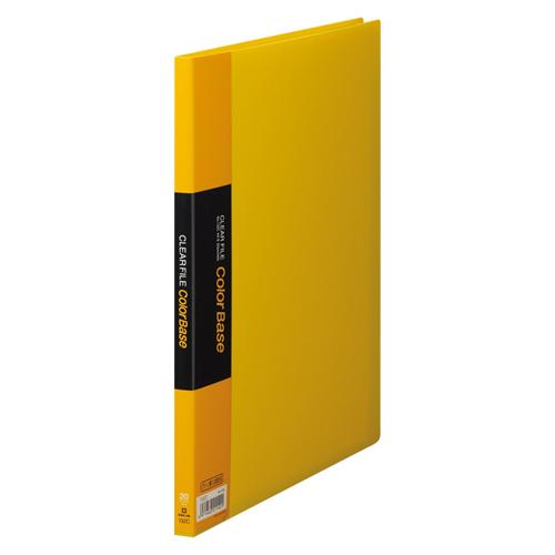 キングジム クリアーファイルカラーベースＳ 黄 132C 1冊 | 