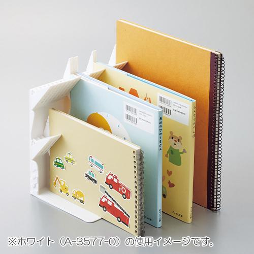 リヒトラブ 1冊でも倒れないブックスタンド Ａ4 A3577-24 |  | 03