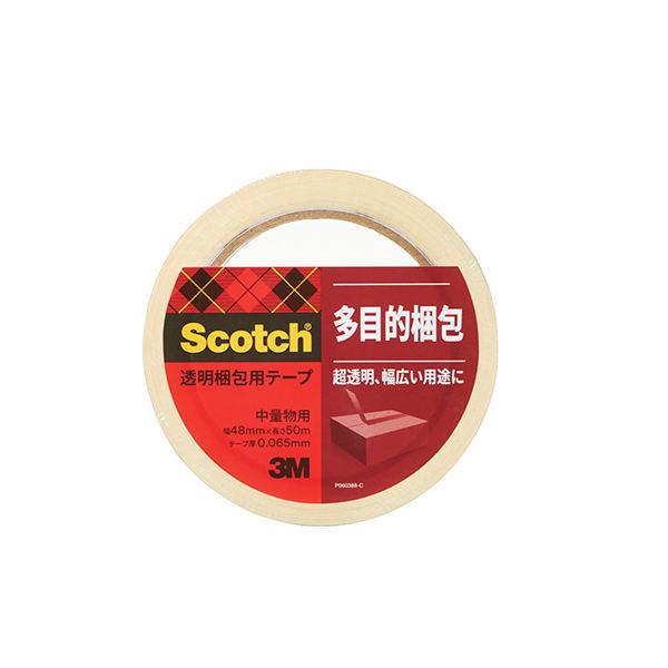 スリーエム スコッチ 透明梱包用テープ 313 1PN 幅48mm×長50m 1巻 |  | 02
