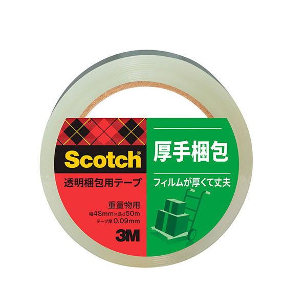 スリーエム スコッチ 透明梱包用テープ 315SN 幅48mm×長50m 1巻 |  | 02