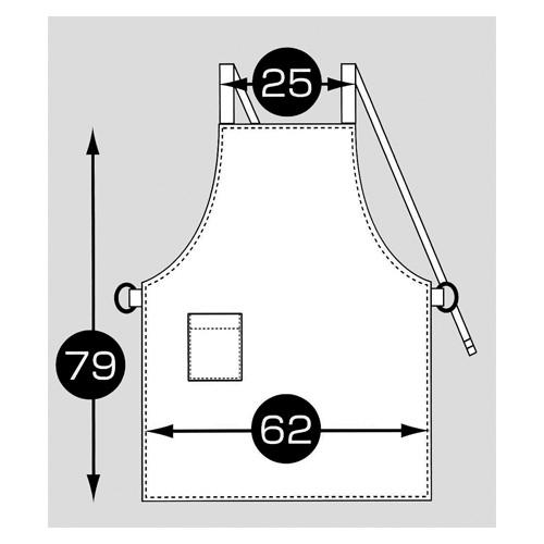 カンセン エプロン ブラック 47228-49 1枚 |  | 01