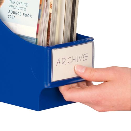 LEITZ プラスラベルホルダー マガジンファイルワイド専用（10個入り） 6152-00-00 | 