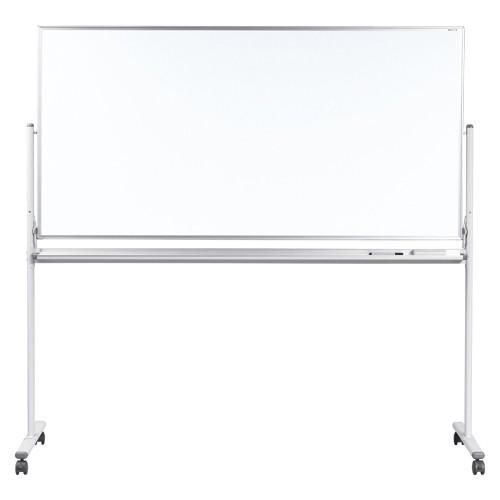 馬印 MAJIシリーズ 脚付 ホワイトボード 両面回転（デュアルコートホーロー製） MH36TDN 1台 | 