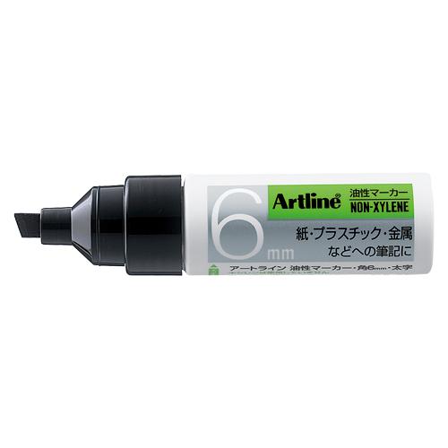 シヤチハタ アートライン角6（ノンキシ） 黒 K-50 1本 | 