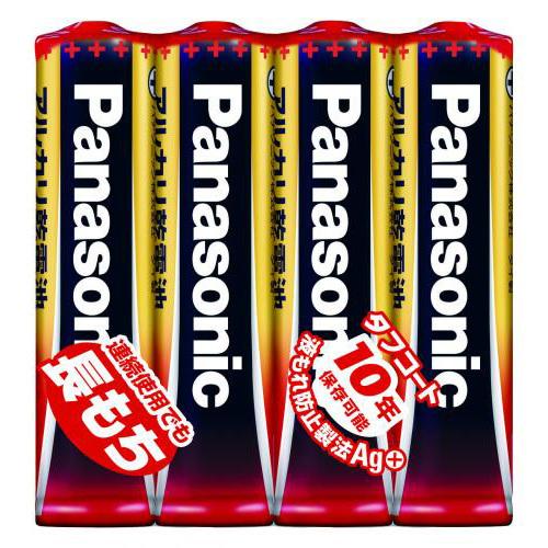 パナソニック アルカリ電池 単4 4個エルフシュリンク LR03XJ/4SE 1Ｐ． | 