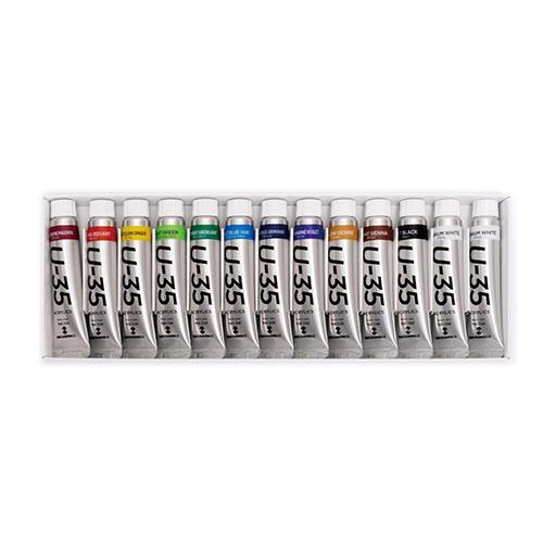 ターナー U-35 アクリリックス ヘビーボディ 11ml 12色セット UA12C |  | 02