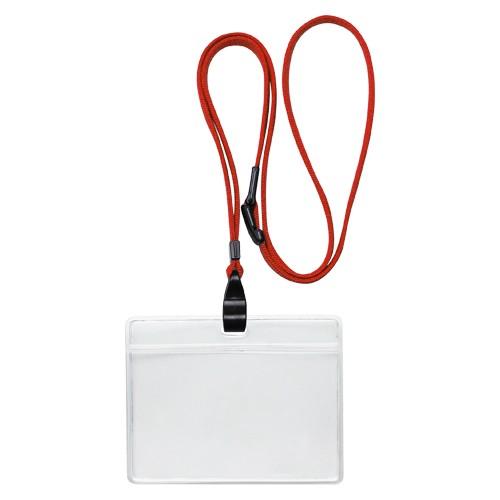 ソニック 吊下げ名札 エコノミータイプ 赤 10個 NF-482-R 1Ｐ． | 