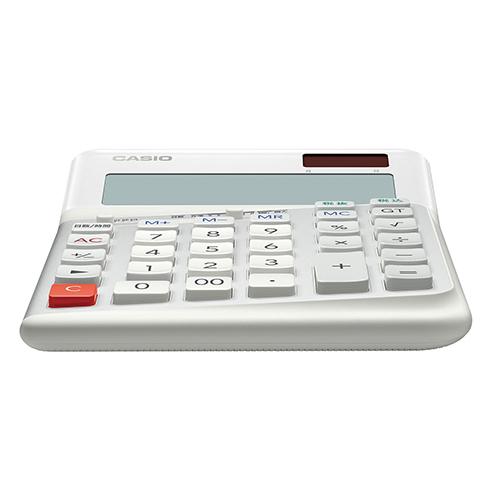 カシオ 人間工学電卓 左手用（デスク） DE-12D-L-WE-N |  | 02