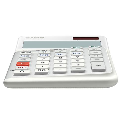 カシオ 人間工学電卓（ジャストサイズ） JE-12D-L-WE-N |  | 02
