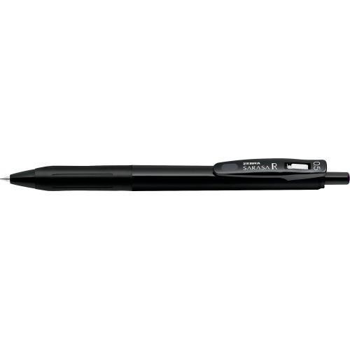 ゼブラ サラサ Ｒ 0.5mm 黒／黒 JJ29-R1-BK1 1本 | 
