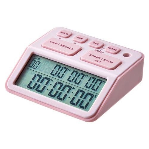 キングジム 学習タイマー「ルラップ」 LLT10-P ピンク | 